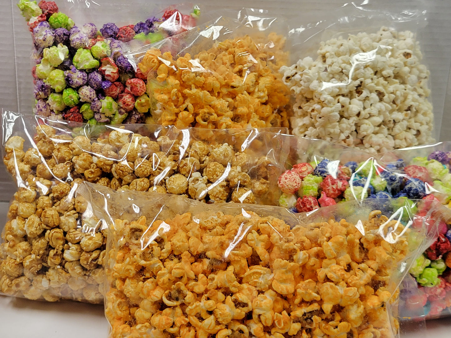 Combo Set of 6 Popcorn Bags